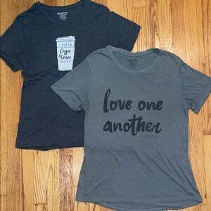 2 grace & truth graphic tees